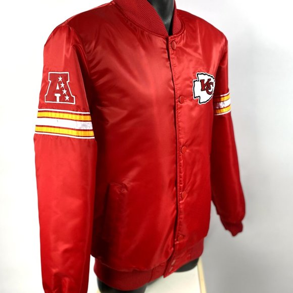 STARTER Spring 2023 Jackets & Coats Kansas City Chiefs Starter Snap